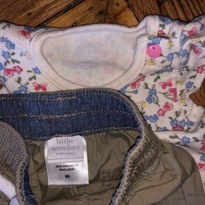 Little Wonders body suit and matching pans